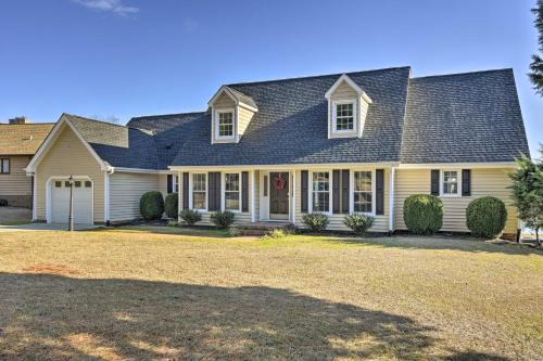 Olivia House | Carolina Lakes Family Home with Pool, Kayaks and Dock!