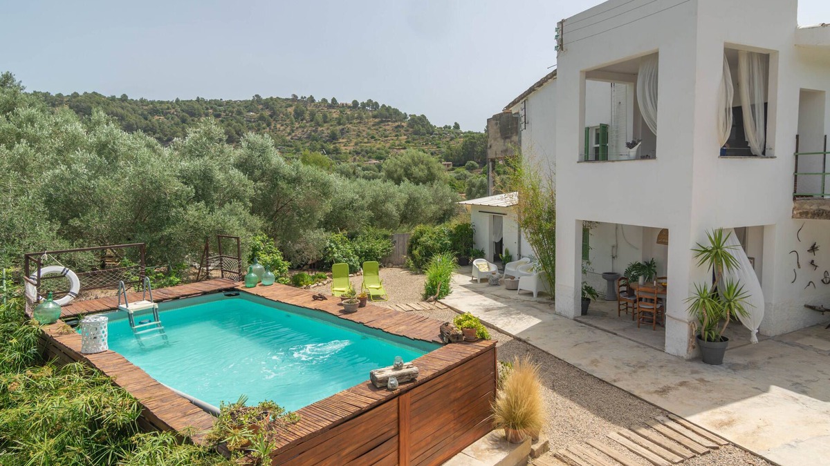 Mancor de la Vall House | CAS ROIG - Chalet with private pool in Mancor de la Vall. Free WiFi