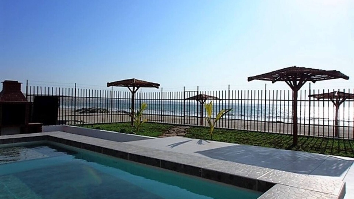 Piura House | Casa #5 Condominio en Colan,1ra fila c/Piscina, Parrilla, TV, Wifi, Hamaca