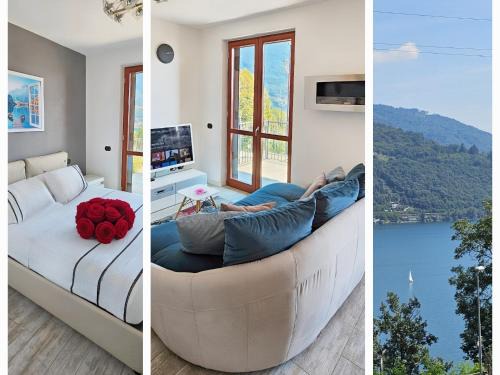 Brolo Apartment | Casa A&E - Panoramic Lake Orta Views
