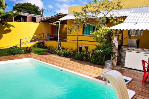 Castelo da Torre House | Casa aconchegante com piscina em Camacari BA