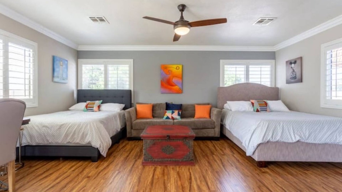 Lincoln Acres House | Casa Alquimia-Chula Vista Home, Private patio.