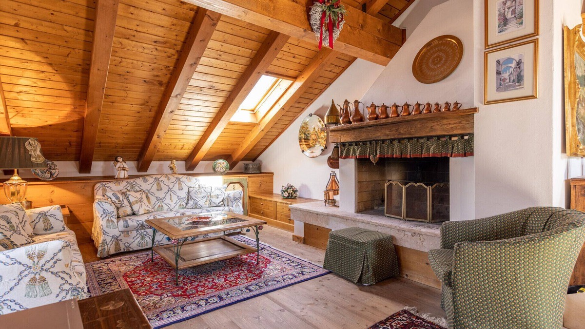 San Vito di Cadore Apartment | Casa Belvedere 2 penthouse with Dolomites view