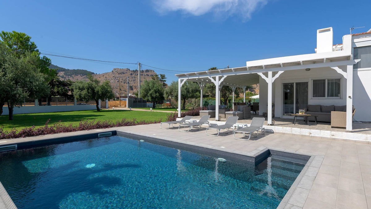 Kolymbia Villa | Casa Bianca Villa with private pool