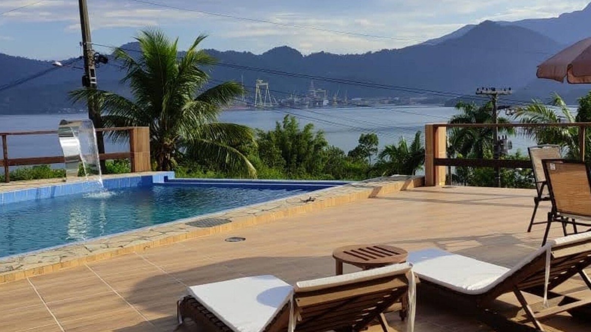 Biscaia House | Casa Biscaia with 02 swimming pools and 02 gourmet areas Breathtaking view to the sea