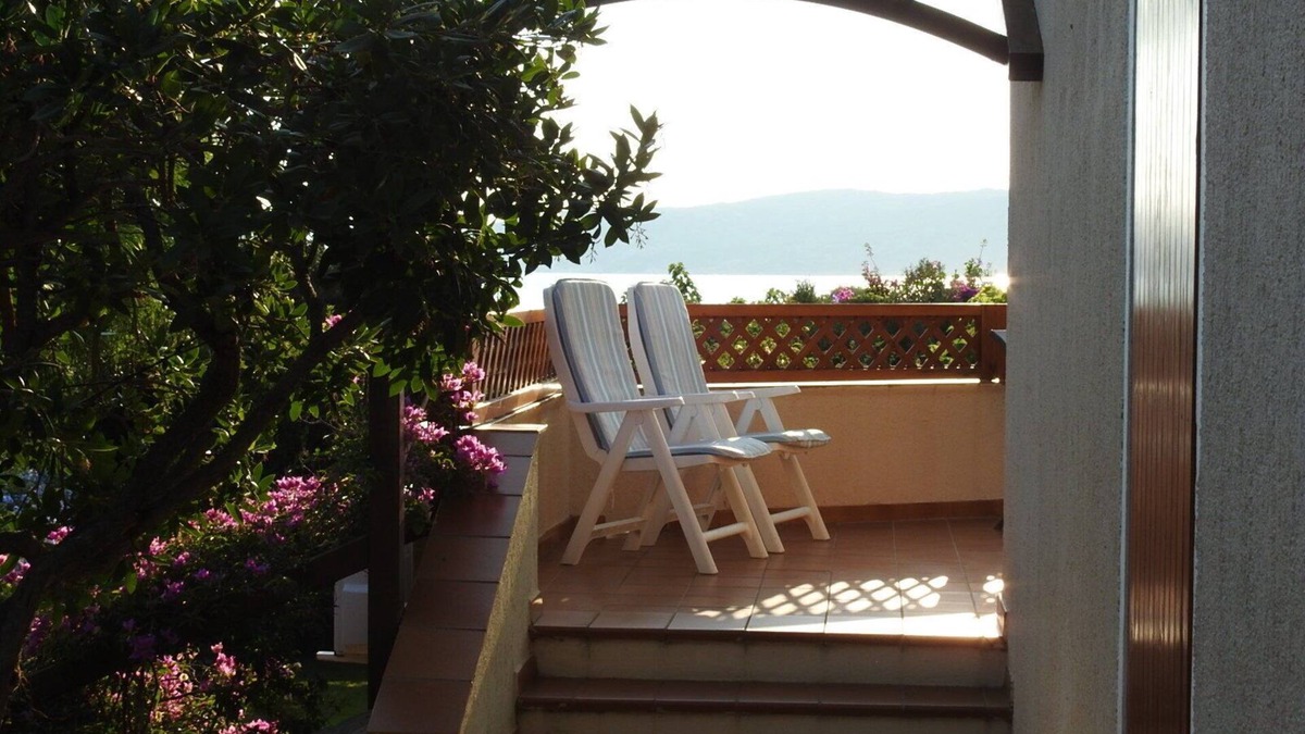 Porto Taverna House | Casa Bouganville, sea view 2 minutes walk to the beach, internet Wi-Fi