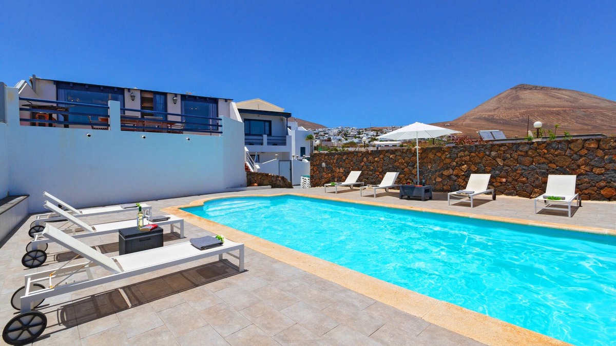 Tias House | Casa Buena : Luxury House With Huge Private Biological Salt Water Heated Pool