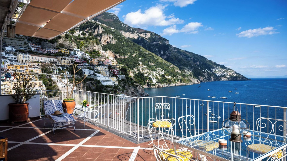 Positano Apartment | Casa Caldiero - il Paguro #9 Apartment With Large Terrace