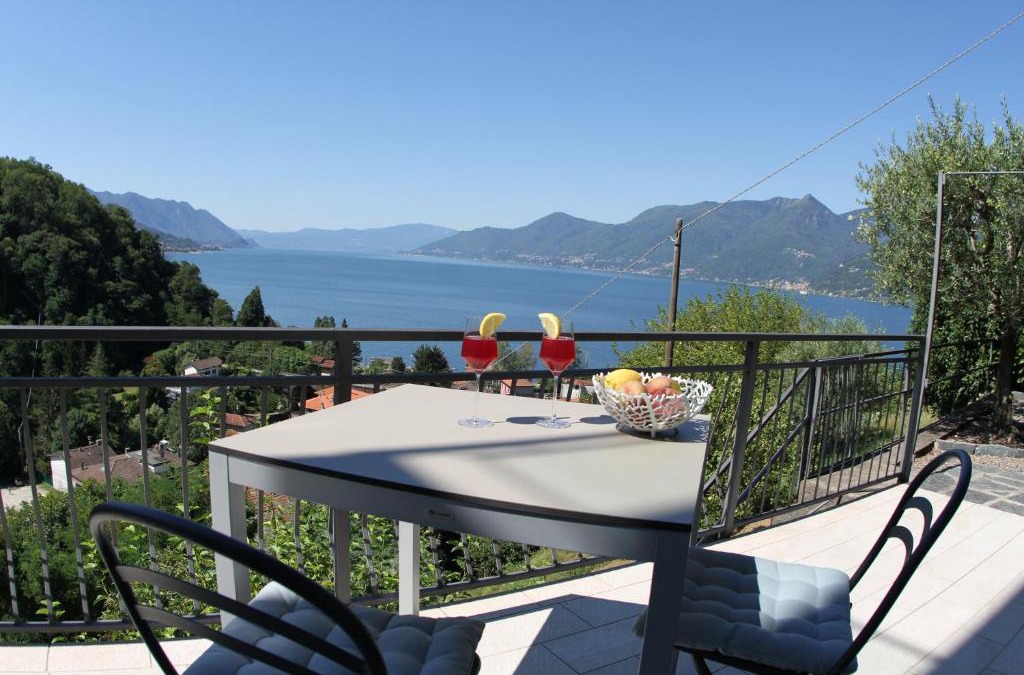 Colmegna Apartment | Casa Colmegna mit traumhaften See- und Bergblick