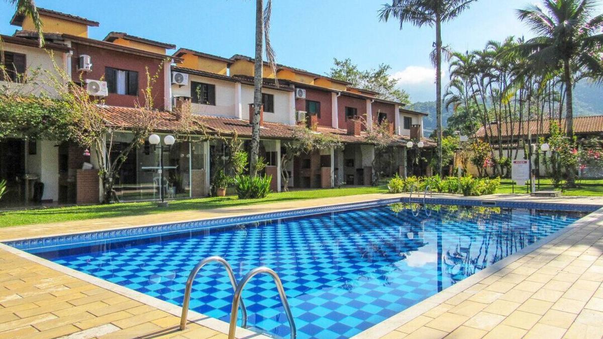 Massaguacu House | Casa com lazer à 750m da Praia de Massaguaçu/SP