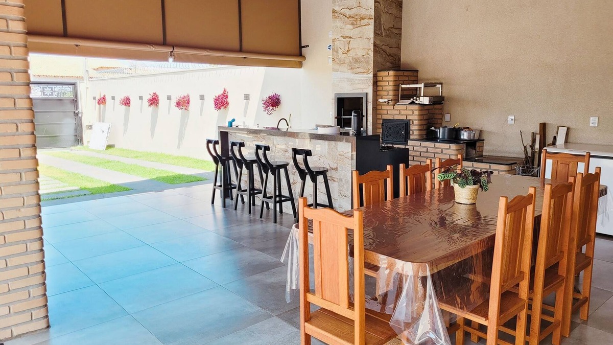 Tanabi House | Casa Completa com Área Gourmet, Piscina com Aquecedor Solar e Sauna Seca