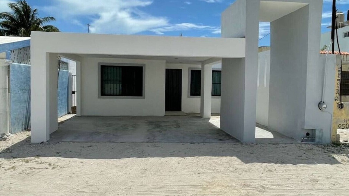 Chicxulub Puerto House | Casa con Piscina en Chixchulub a 100 m de la playa