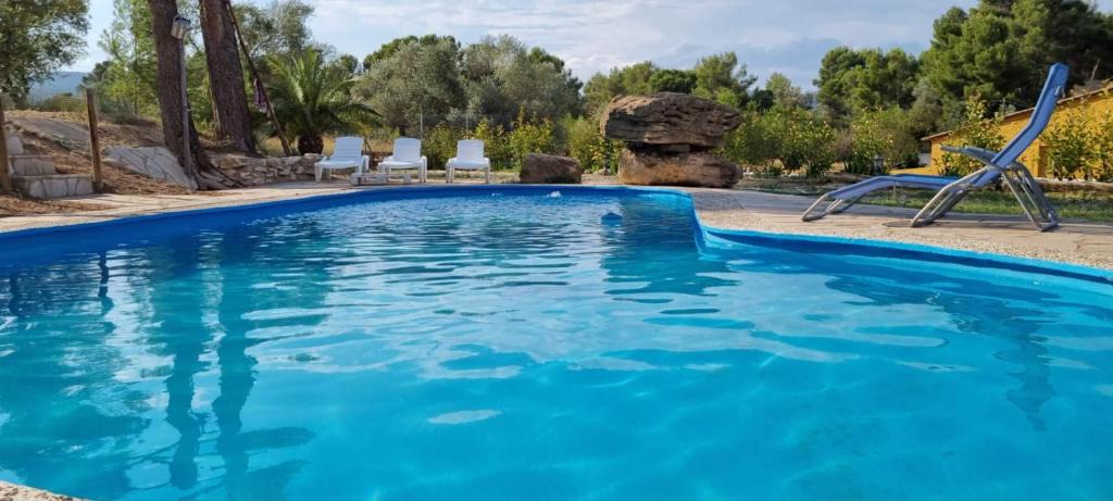 Mora d'Ebre Apartment | Casa con vistas, piscina y animales de granja, LA CASETA