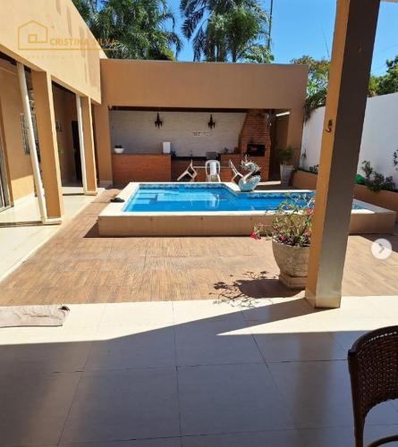 Santa Cruz House | Casa Confortável com Excelente Área de Lazer Em Cuiabá