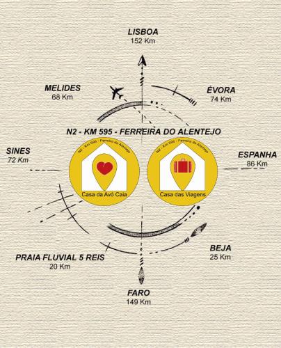 Ferreira do Alentejo House | Casa da Avó Caia