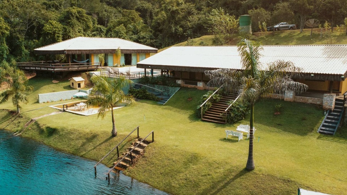 Agua Limpa House | Casa da Rosa (Enseada dos Bacuris) - Lago das Brisas