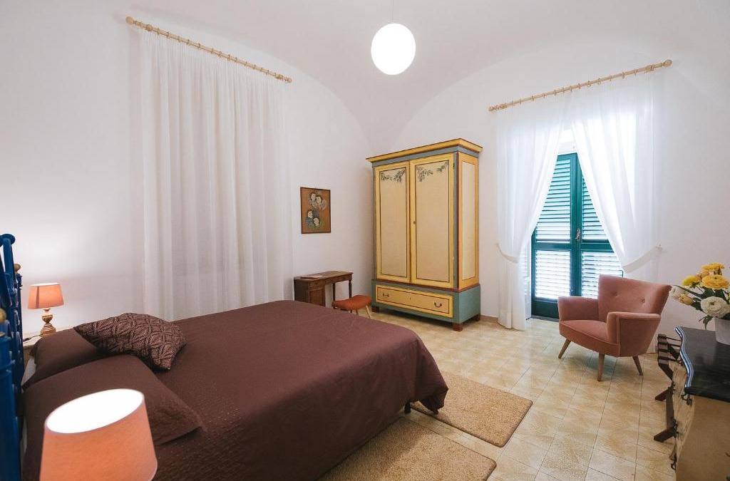 Sant'Agnello Apartment | Casa De Angelis Orange & Blue