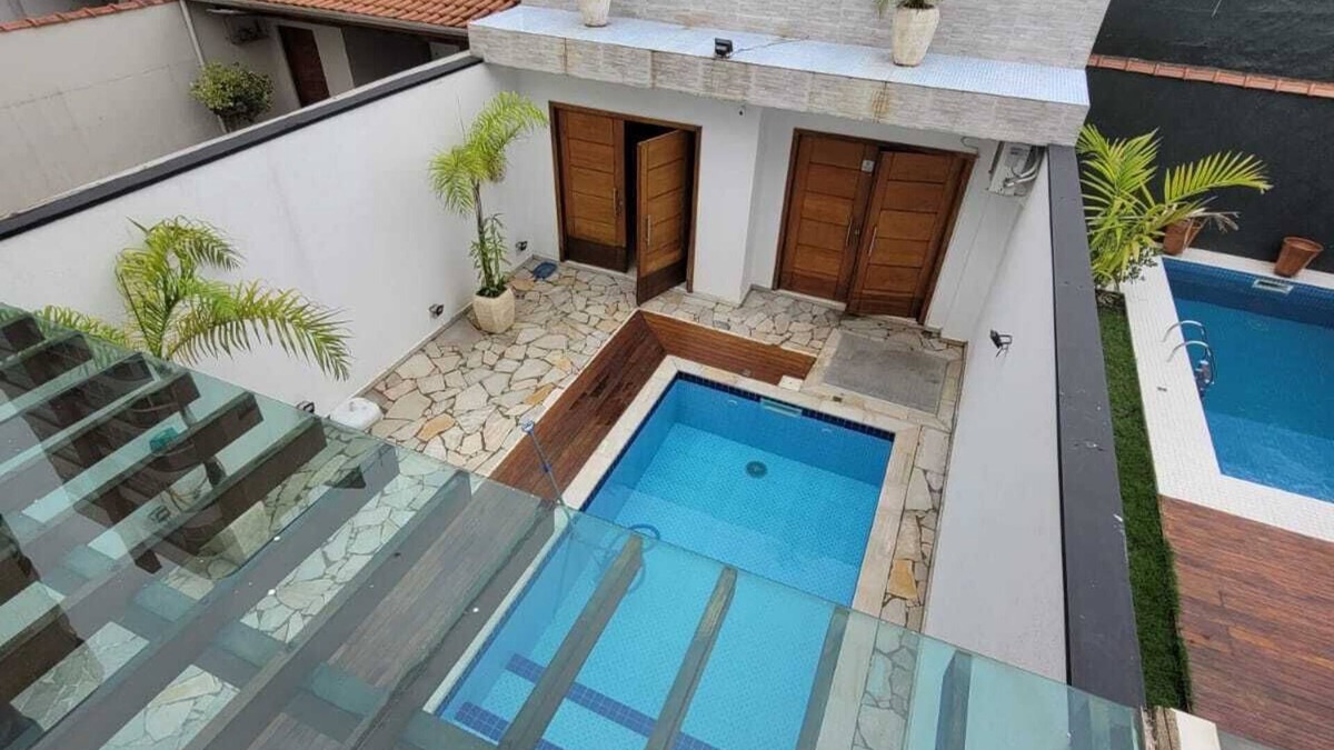 Sao Lourenco House | Casa DE Família Para Família NA Melhor Praia DO Litoral DE SÃO Paulo!
