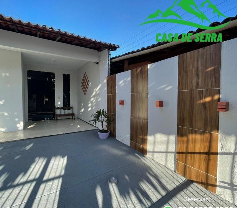 Ubajara House | Casa de serra -3 quartos