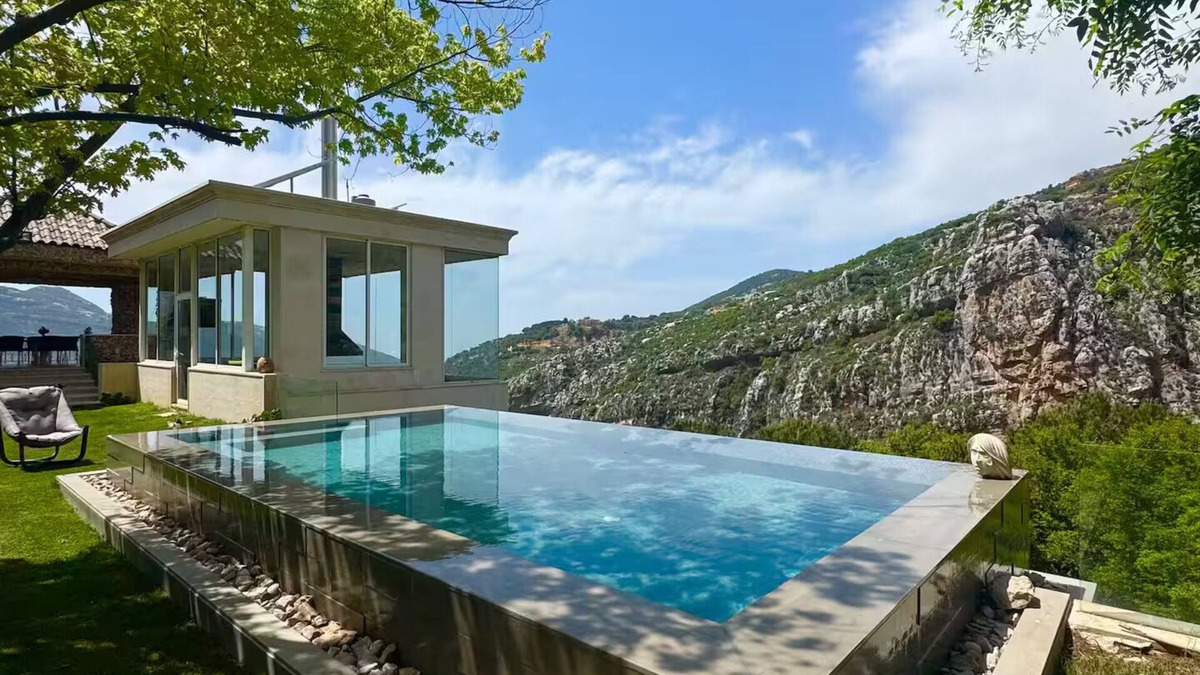 Tannourine El Tahta House | Casa Del Sultan Infinity Pool Garden Private
