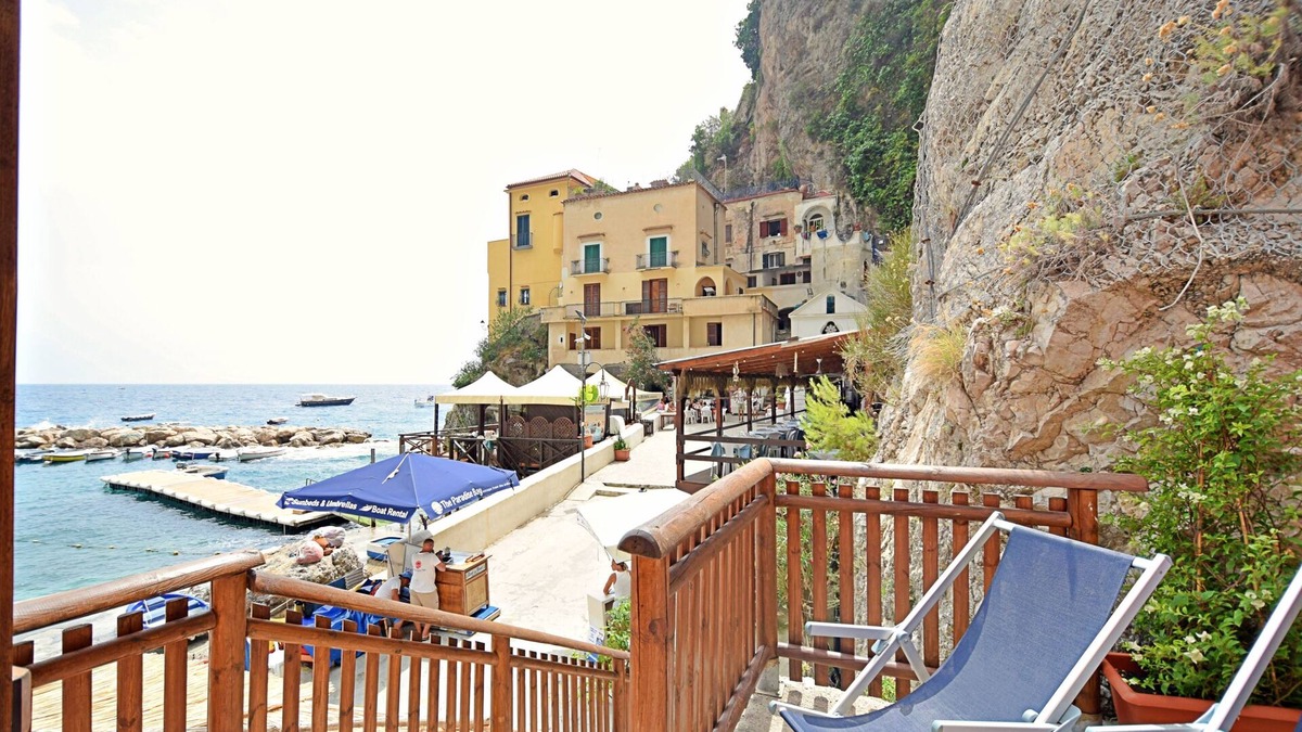 Conca dei Marini Apartment | Casa della Marina - seaview, beach access, wifi
