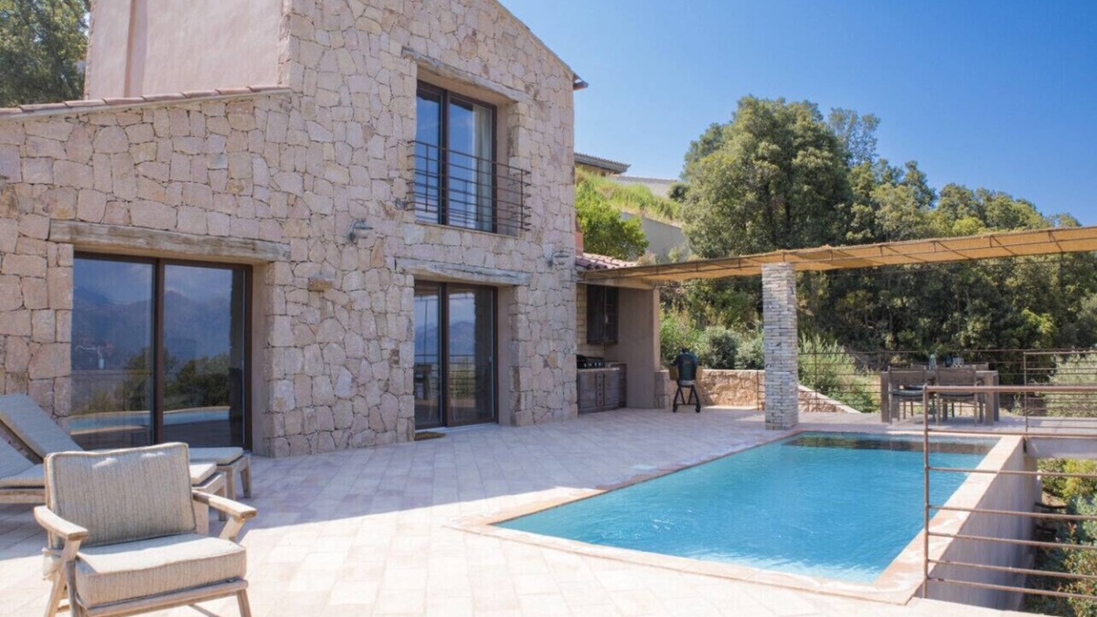 Piana Villa | Casa di ziu Prestigious Corsican sheepfold with swimming pool