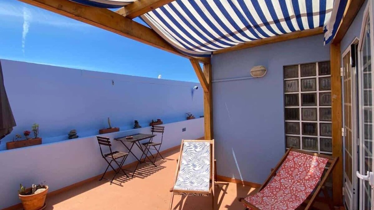 Atalaia Apartment | Casa do Buzio Rooftop Terrace with Ocean View