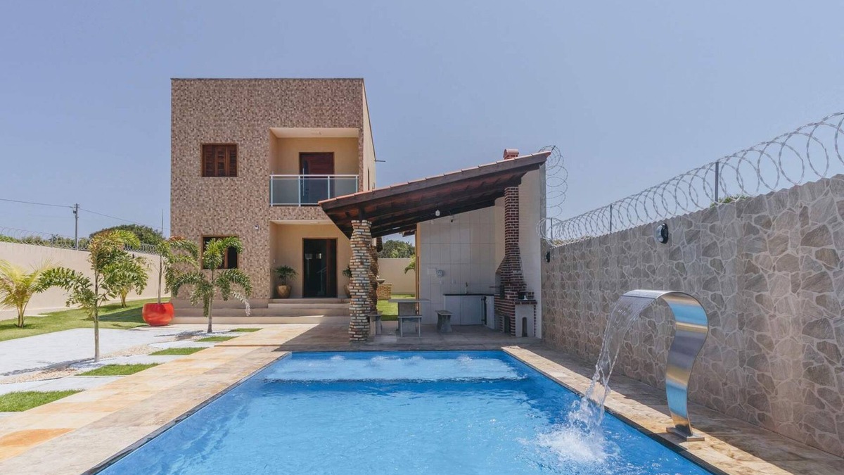 Aguas Belas House | Casa em Cascavel com Piscina e Churrasqueira