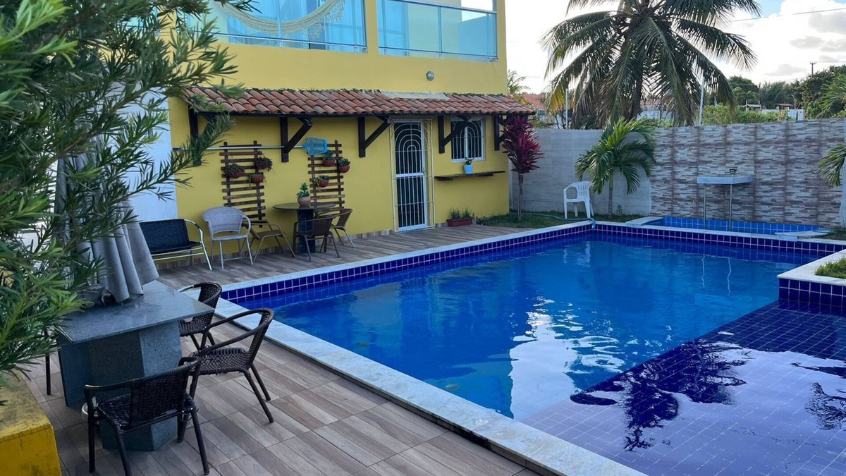 Conde House | Casa em Jacumã com Piscina e Vista MAR