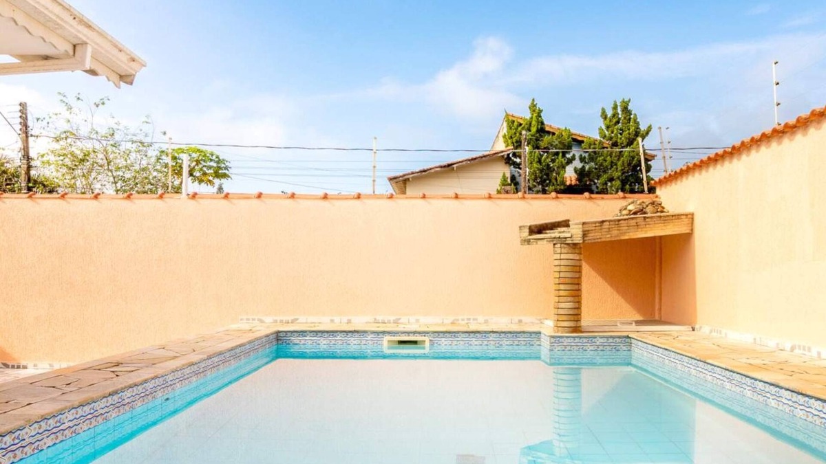 Balneario Arpoador House | Casa em Peruíbe com Piscina a 10min da Praia