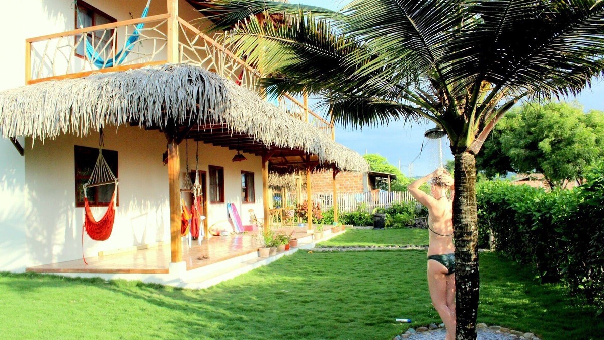 Las Tunas House | Casa Esperanto: OCEAN VIEW Beach House, Las Tunas Beach, Puerto Lopez
