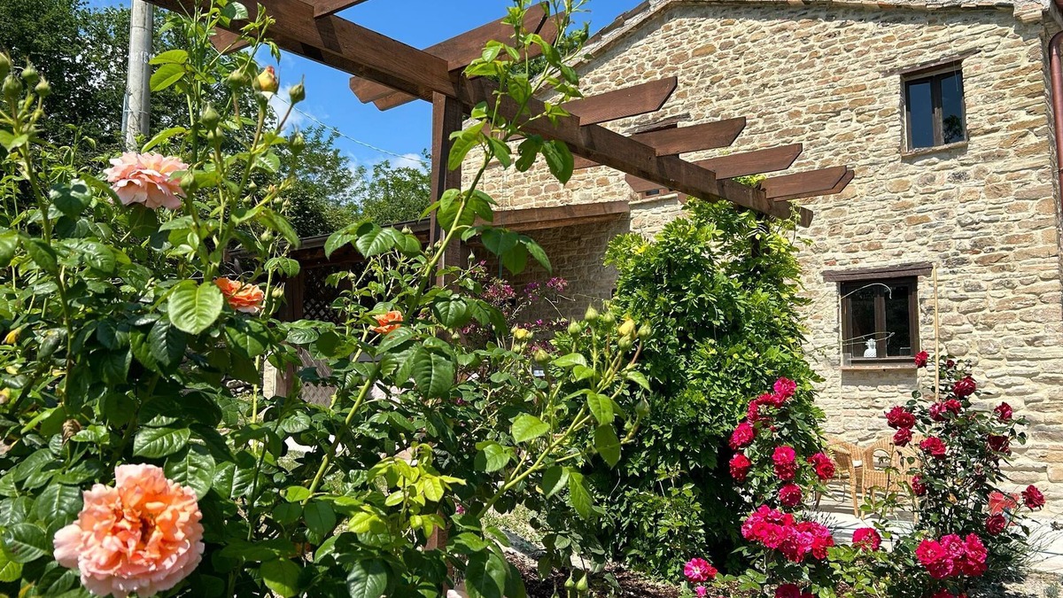 San Lorenzo in Campo House | Casa Fagiano - Ferienhaus in Traumhafter Alleinlage und mit Spektakulärem Blick
