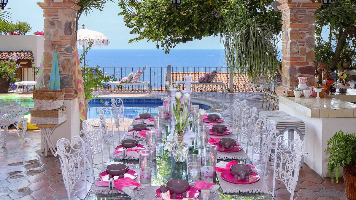 Cerro Villa | Casa Guacamole: Magical 5 BDRM Open-Air Hacienda with Million Dollar Ocean Views