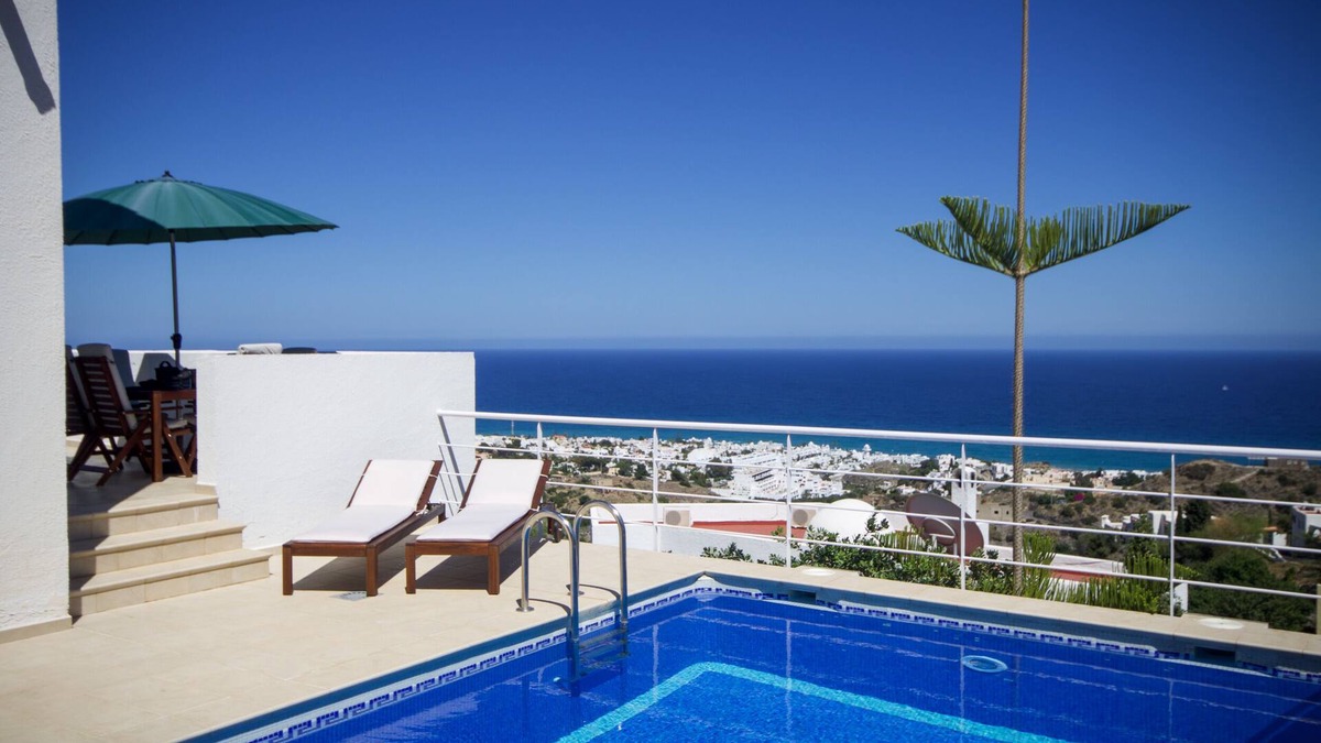 La Parata Ski Chalet | Casa Gudrum - villa with 3 bedroom, 2 bath, pool and stunning sea views