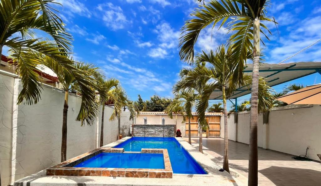 Data de Villamil Villa | Casa Halley #4 con vista al mar y piscina , 2 pisos - Villamil Playas , Data de Villamil