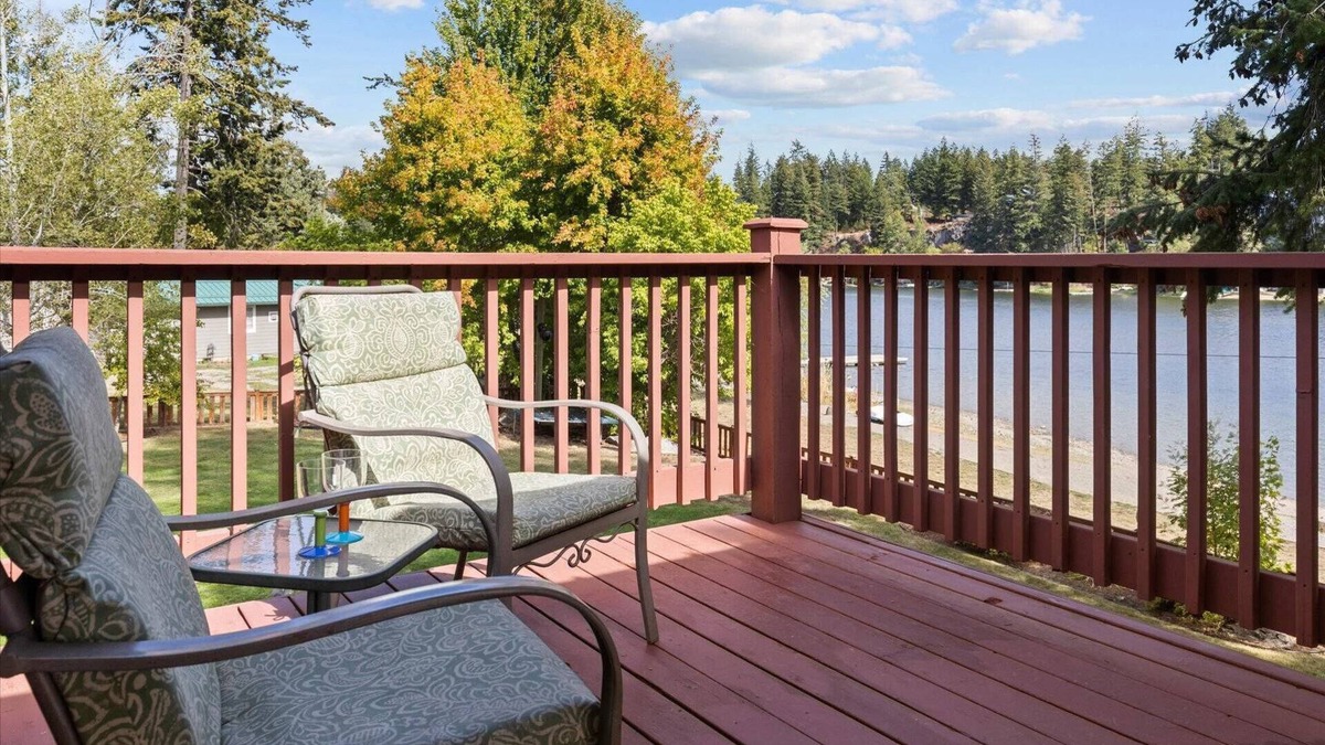 Rathdrum House | Casa Lakes: Snowmobiling, Private Dock, Lake View, Fire Pit, Close to Silverwood!
