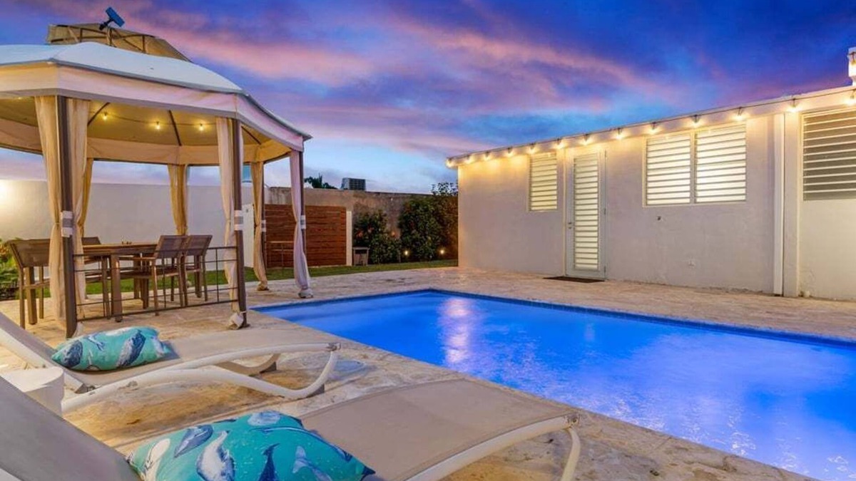 Quebrada Fajardo Villa | Casa Larimar with pool +solar system near beach