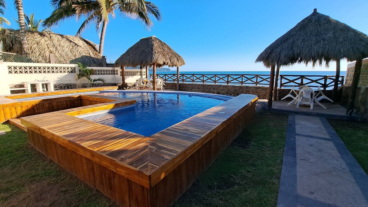 Tepic House | Casa Las Conchas pie de playa Los Cocos