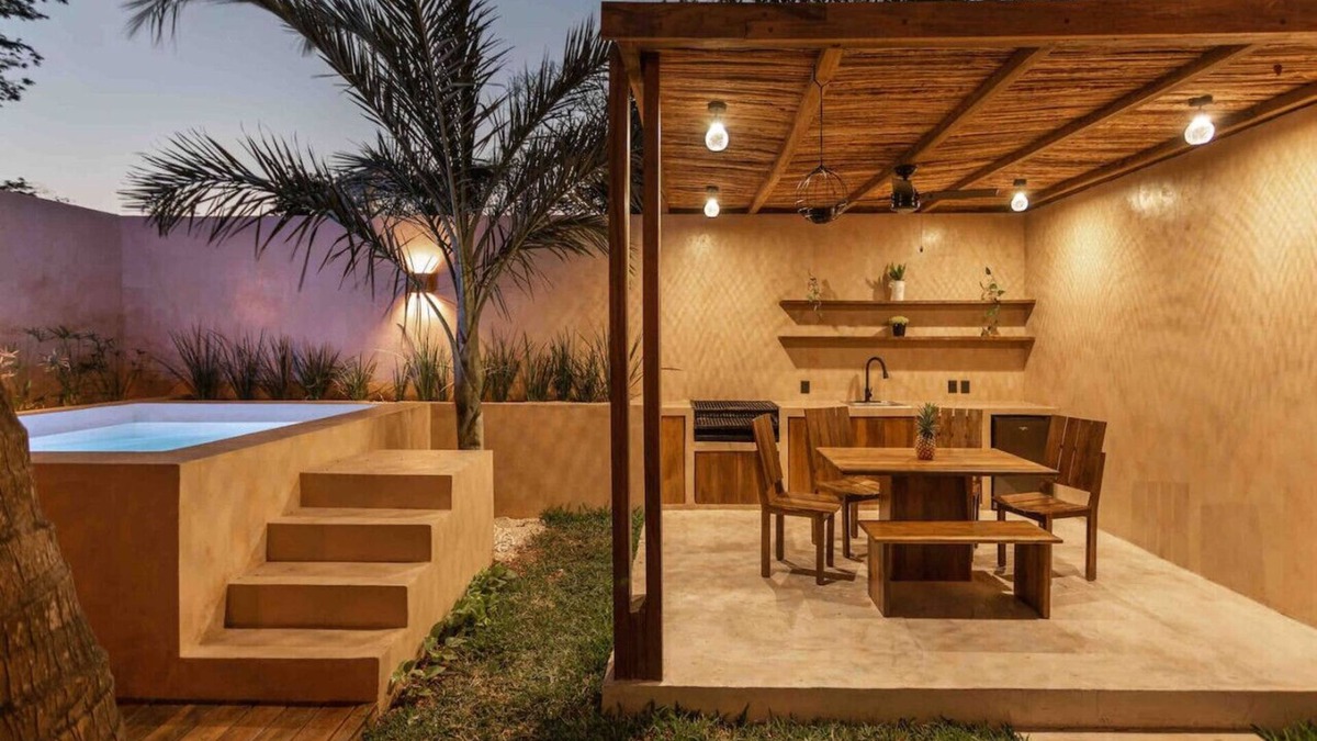 Bacalar House | Casa Malaga, BBQ, Private Pool & Tub!