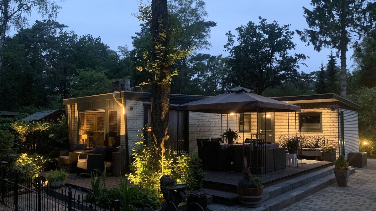 Bosgebied Hoenderloo Ski Chalet | Casa Marina, locatie op een Vuurwerkvrij vakantiepark.
