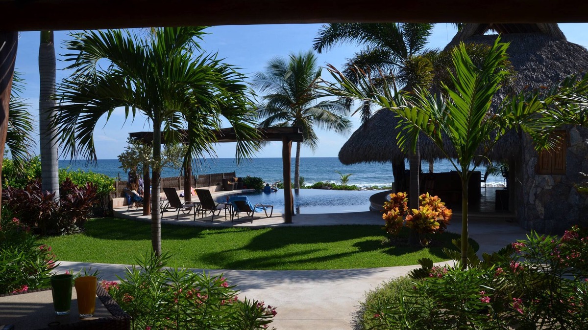 Troncones Villa | CASA MAYA-Private Beachfront Luxury-Surf, Solitude, Infinity.