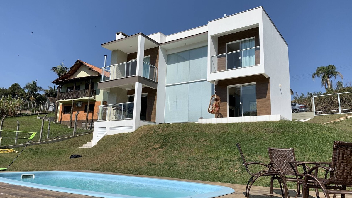 Rio dos Cedros House | Casa na Barragem de Palmeiras - Rio dos Cedros - SC