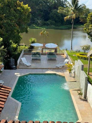 Atibaia House | Casa na Represa Atibaia, Piscina, Pesca e Caiaque