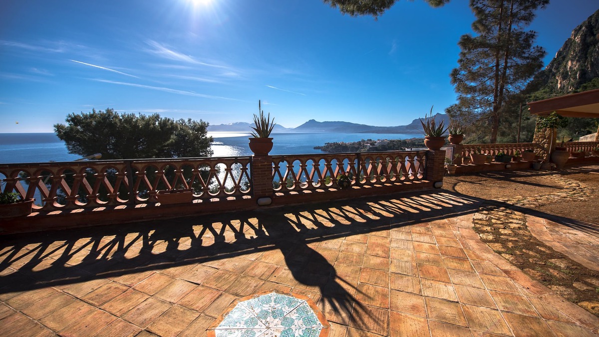 Capo Zafferano Villa | Casa Panoramica, prestigious Villa with sea view terraces