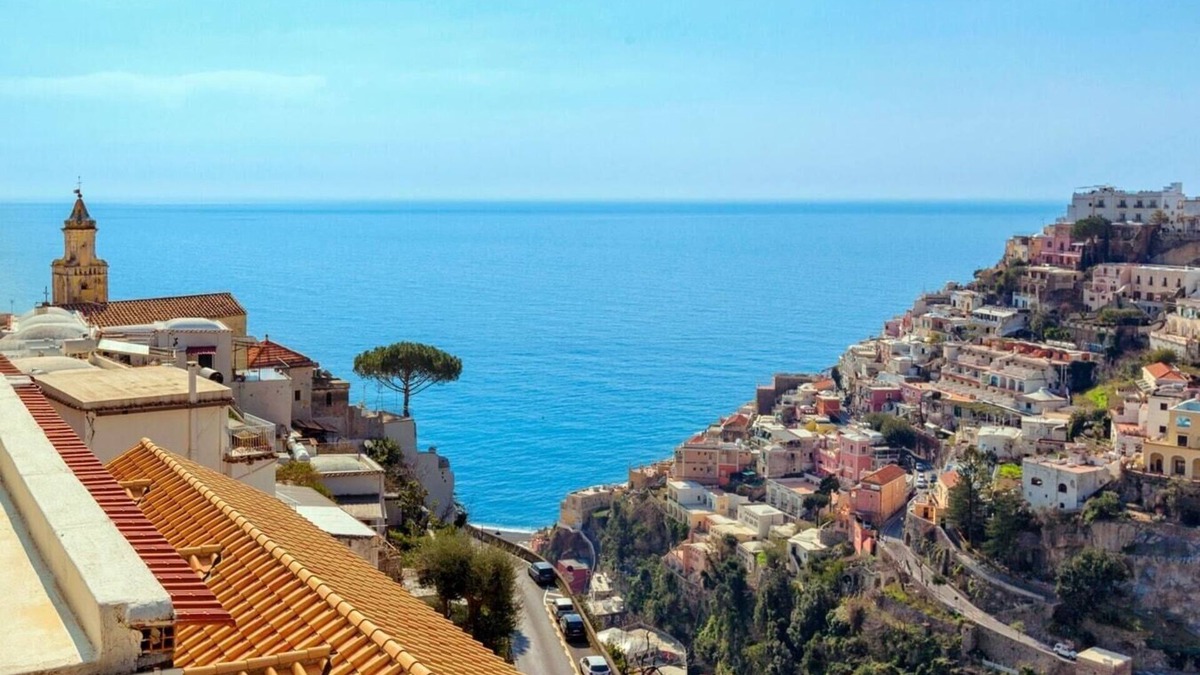 Montepertuso Apartment | Casa Positano with terrace and sea views