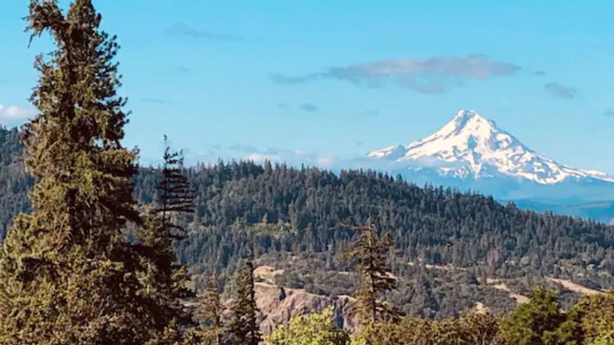 White Salmon House | Casa Roja - Mt Hood view townhome in the heart of White Salmon