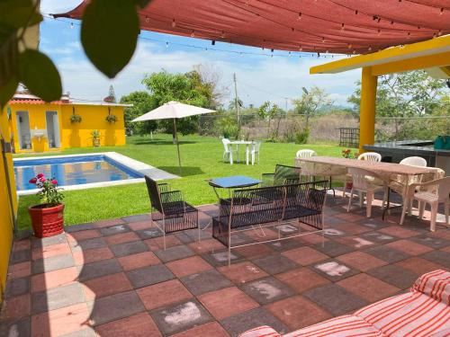 Ayala House | "Casa San Miguel" Alberca privada, jardín, wifi, proyector,asador a 15 min de Cuautla en Morelos