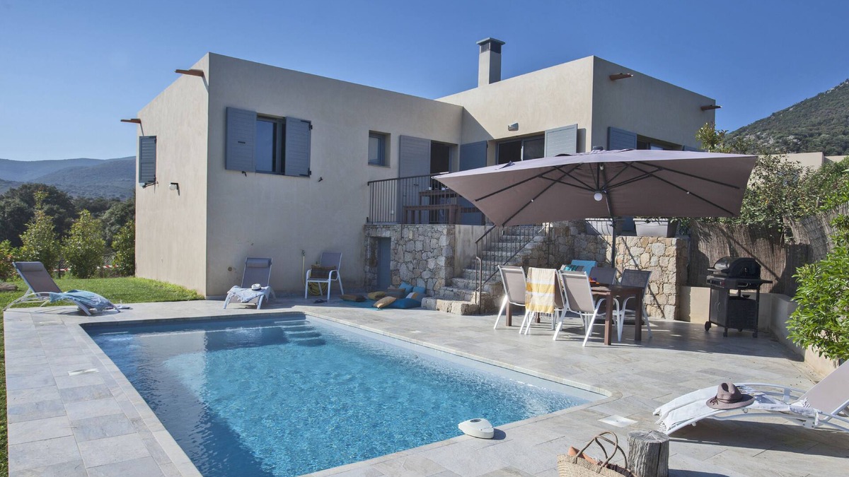 Palasca House | Casa Sicreta, Villa standing 8 pers with heated pool & AC, Lozari Corsica