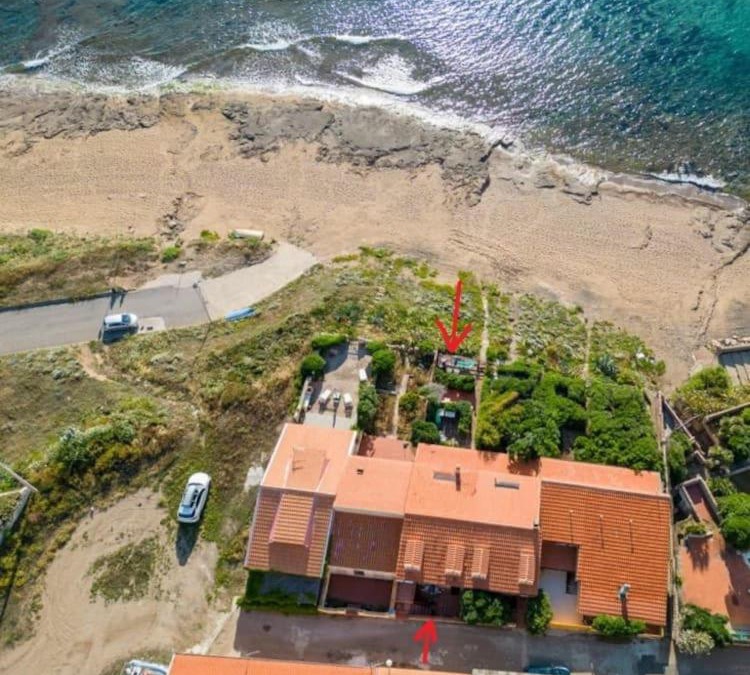 Porto Alabe House | Casa sulla spiaggia a Porto Alabe P 3187
