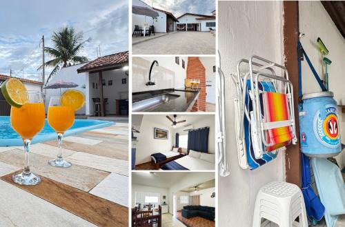 Balneario Arpoador House | Casa terrea perfeita para familias 100 m da praia do Arpoador, com piscina, churrasqueira, ar condicionado e 4 quartos